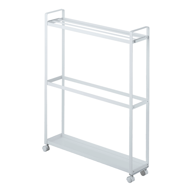 Yamazaki Home Tower Yamazaki Home Towel Rack And Bath Cart, Rolling Bathroom Storage Organizer 4292