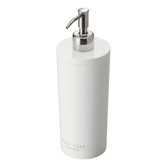Yamazaki Home Yamazaki Home Body Soap Dispenser, Contemporary Bottle Pump For Shower, 16.9 fluid oz.