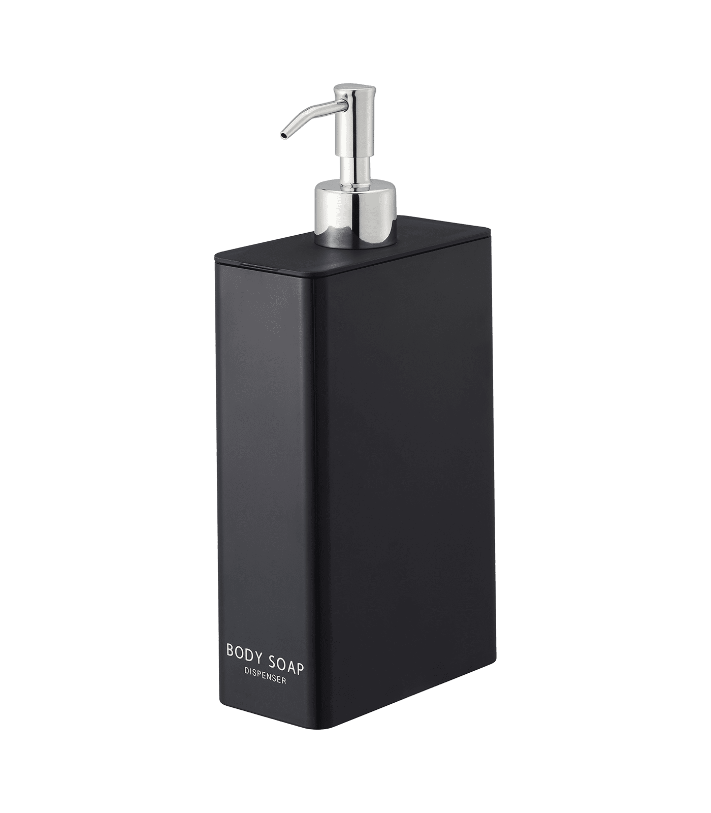 Black Rectangular ABS Resin Body Soap Dispenser