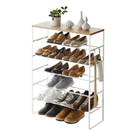 Yamazaki Tiered Shoe Rack