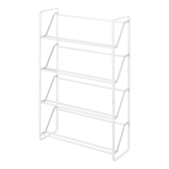 Yamazaki Home Slim Shoe Rack, Steel, Holds 8 to 12 shoes