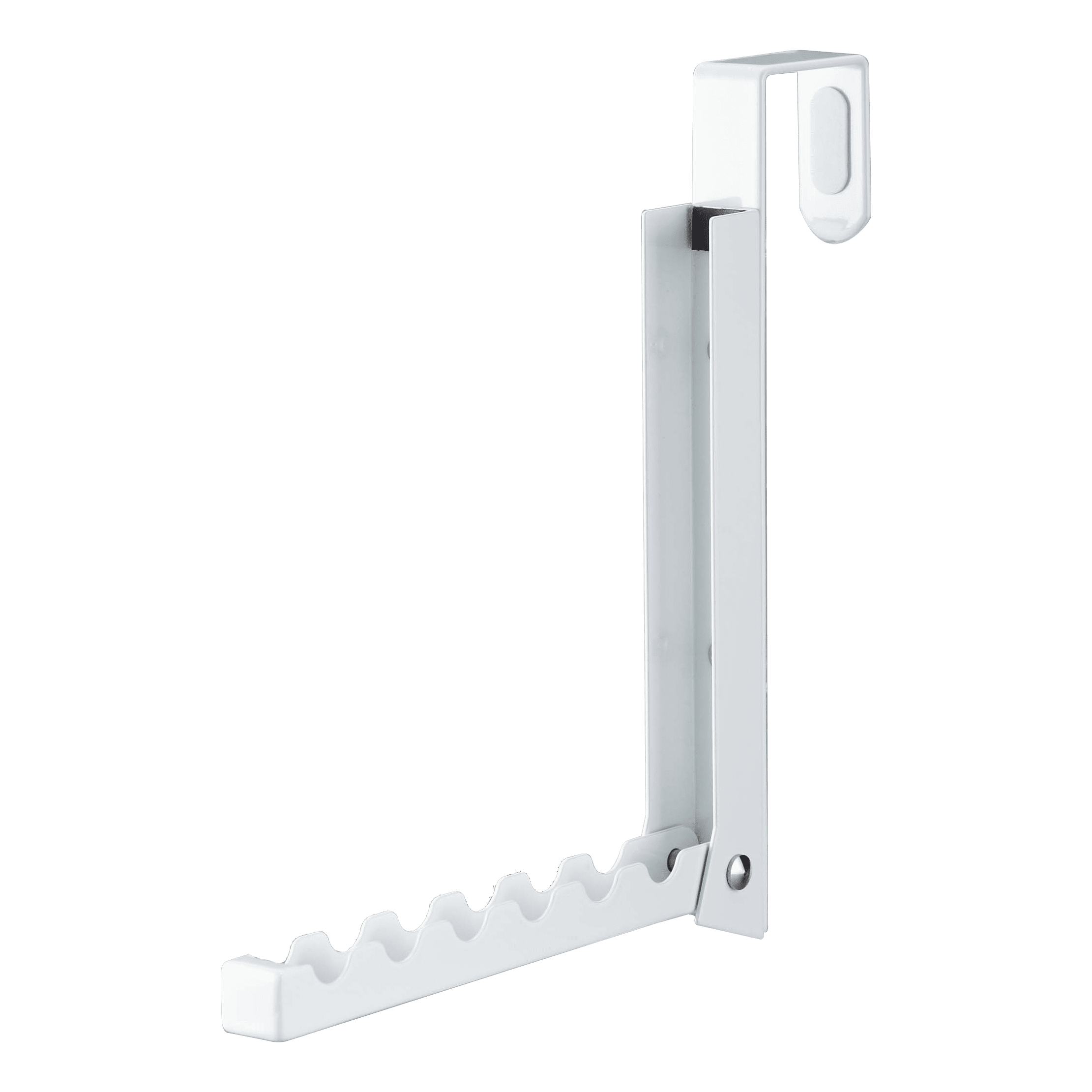 Yamazaki Home Over The Door Hooks - Folding Hanging Coat Rack, Steel, Over-the-Door