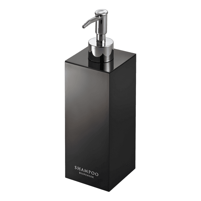 Yamazaki Home Square Shower Dispenser - Three Styles, ABS Plastic, Shampoo