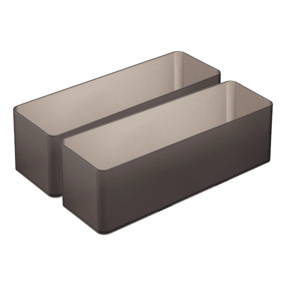 Yamazaki Home Yamazaki Home Stackable Organizers [Set Of 2] - Four Sizes, Deep