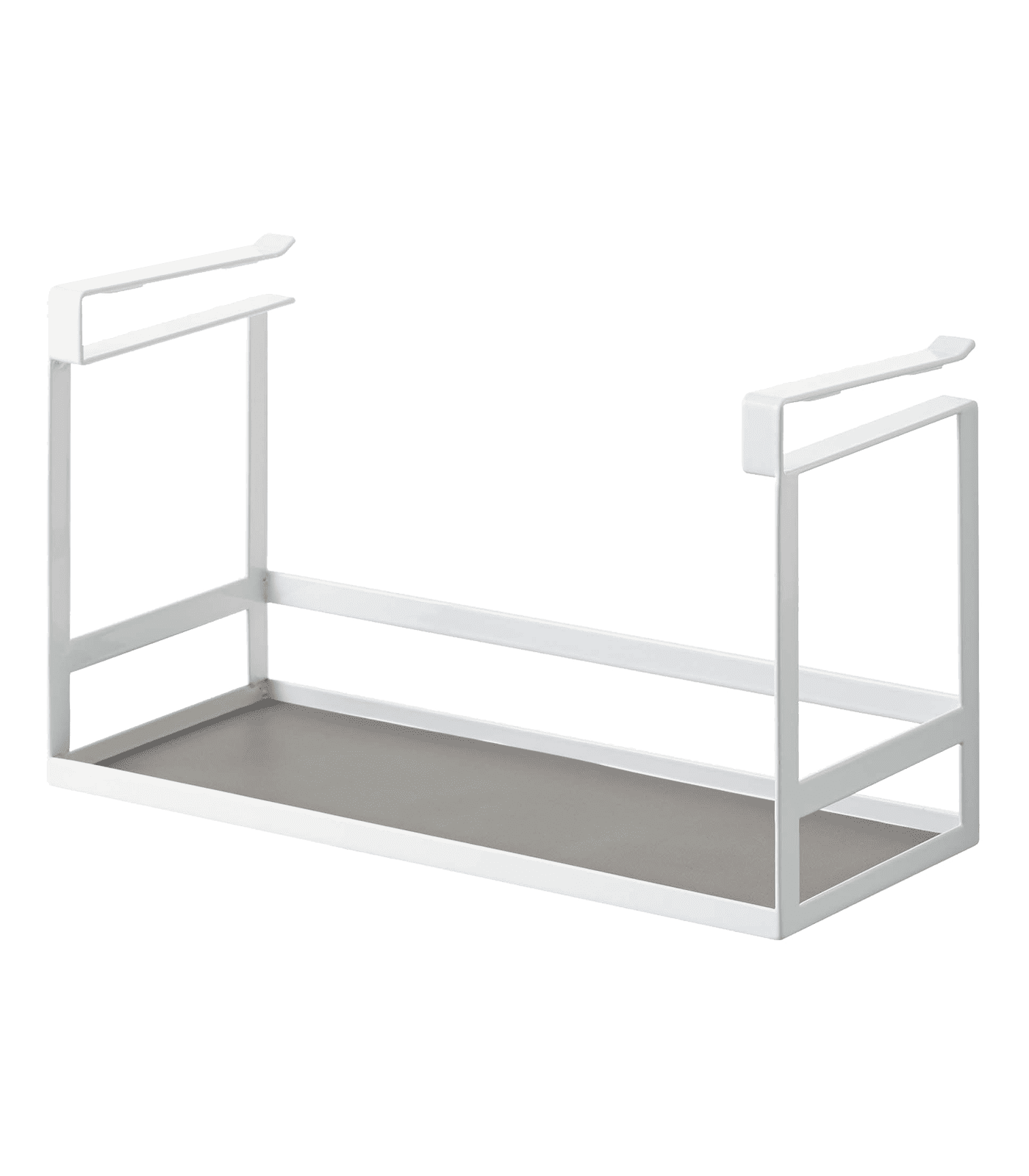 White Steel Undershelf Spice Rack and Organizer