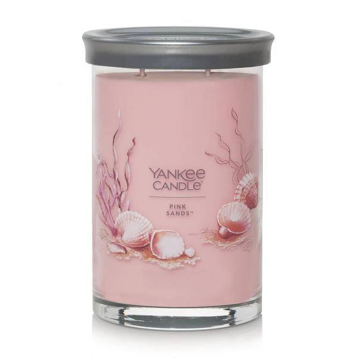 Soy Bliss Pink Sands 20oz Scented Tumbler Candle