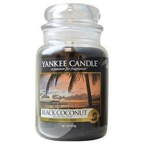 Luxurious Black Coconut Scented Jar Candle
