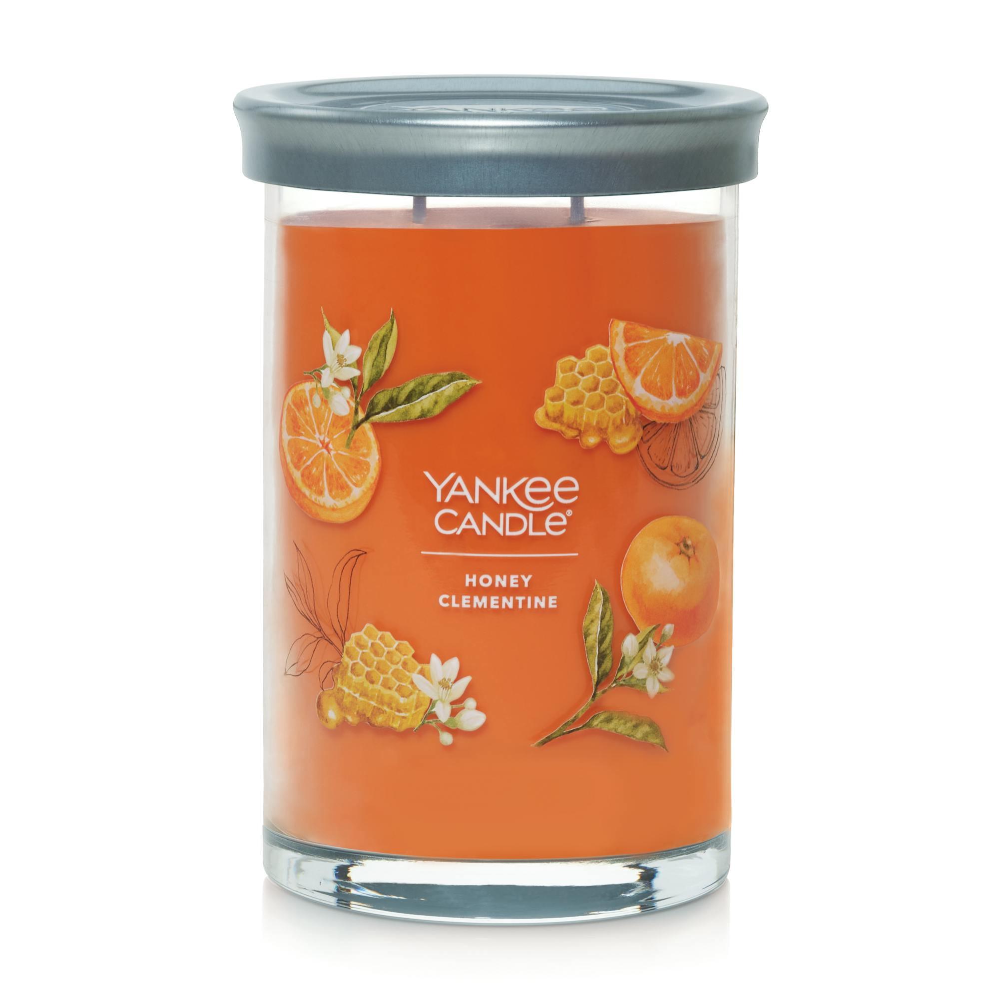 Yankee Candle Signature Large 2-Wick Candle, Honey Clementine, 20 oz