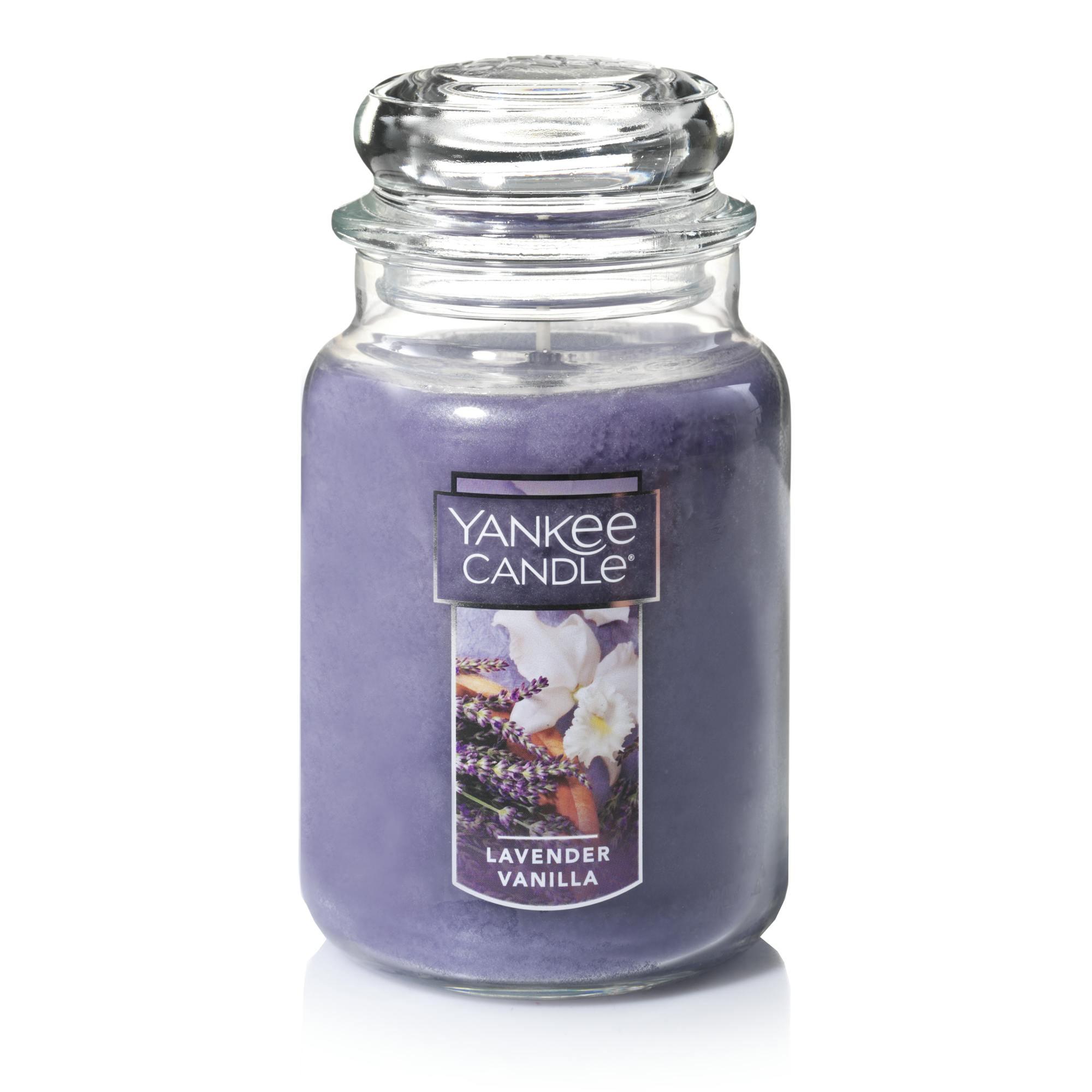 Yankee Candle Original Large Jar, Lavender Vanilla, 22 oz