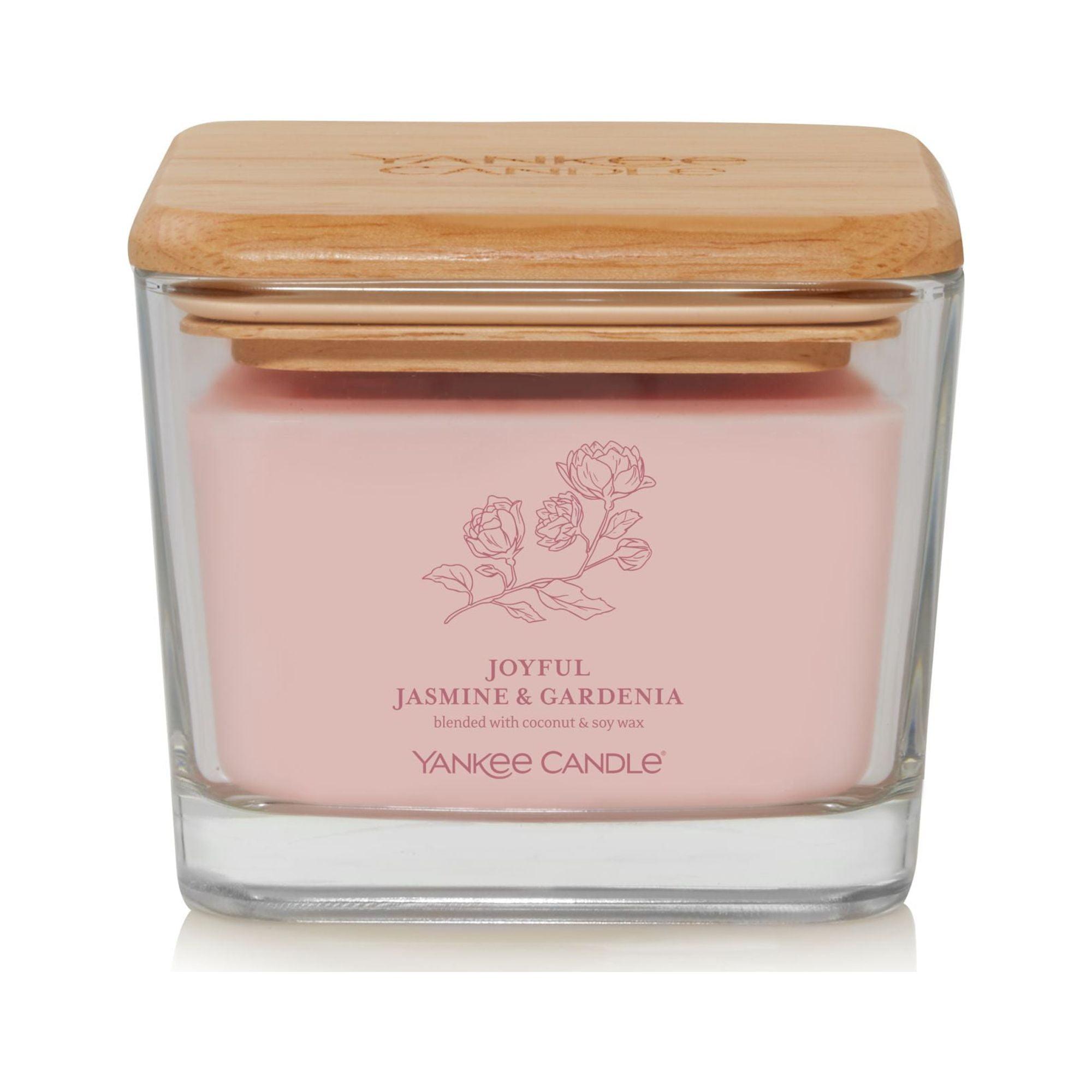 Joyful Jasmine & Gardenia Pink Coconut Soy Wax Candle