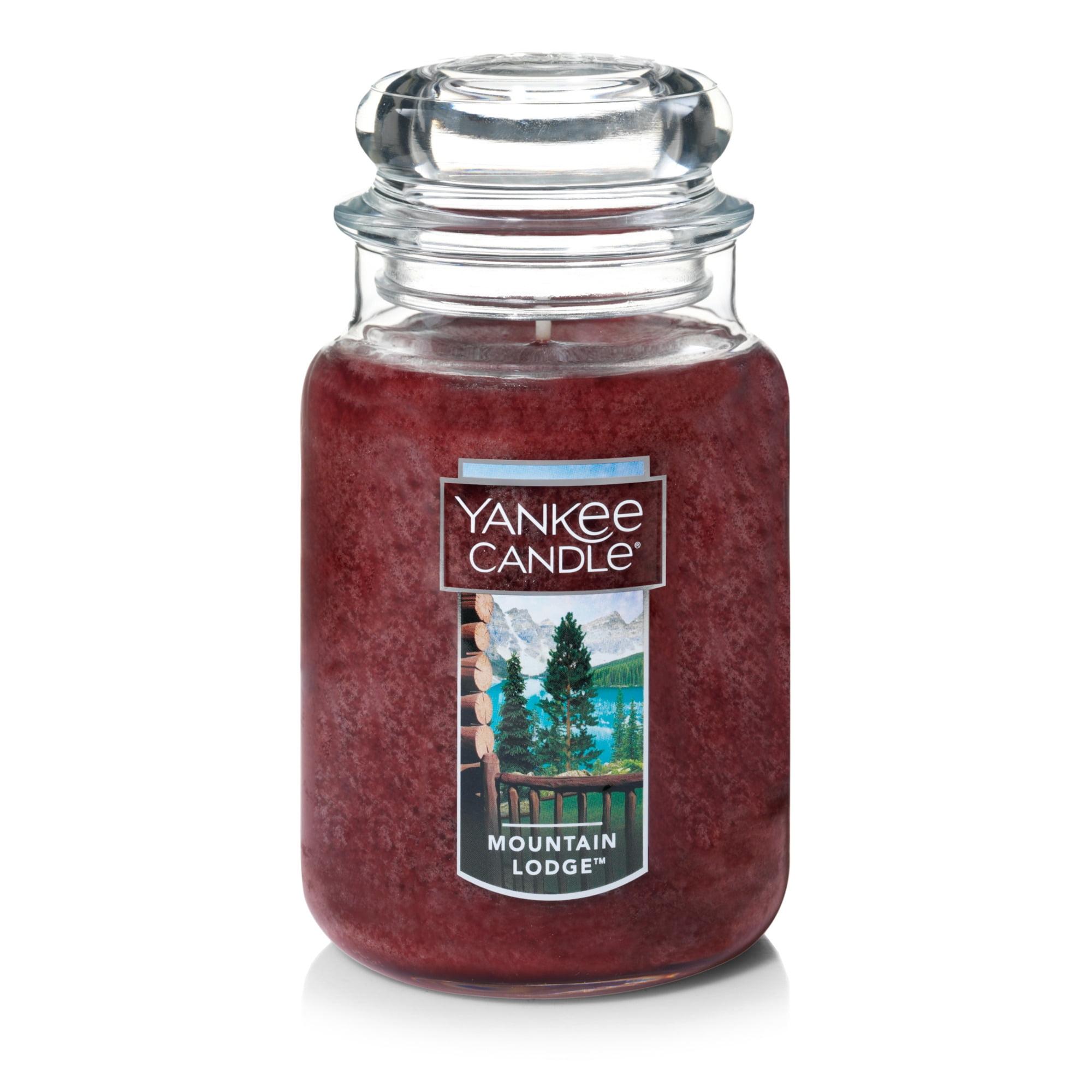 Mountain Lodge Scented Brown 22 oz Jar Candle