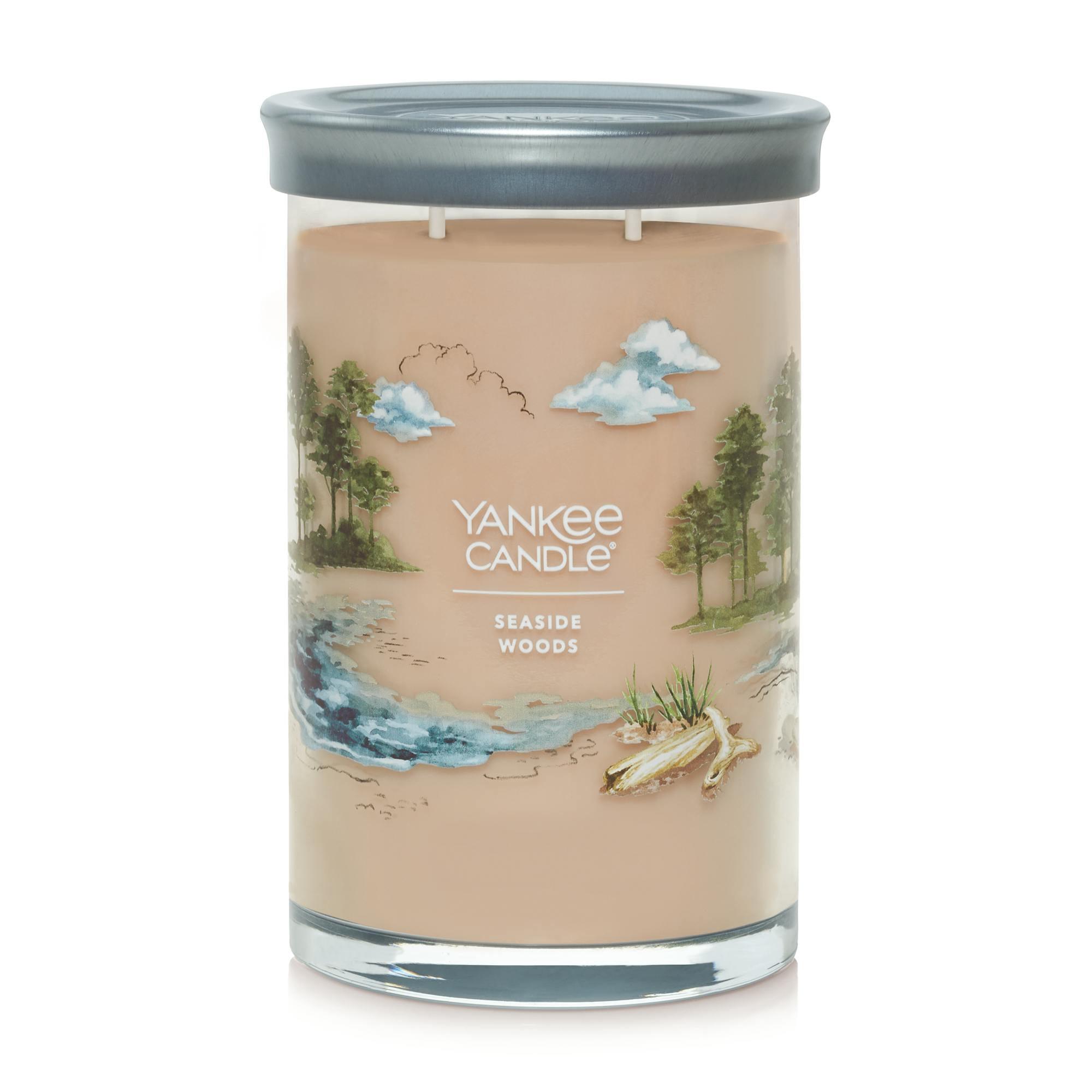 Yankee Candle Signature Large 2-Wick Candle, Seaside Woods, 20 oz