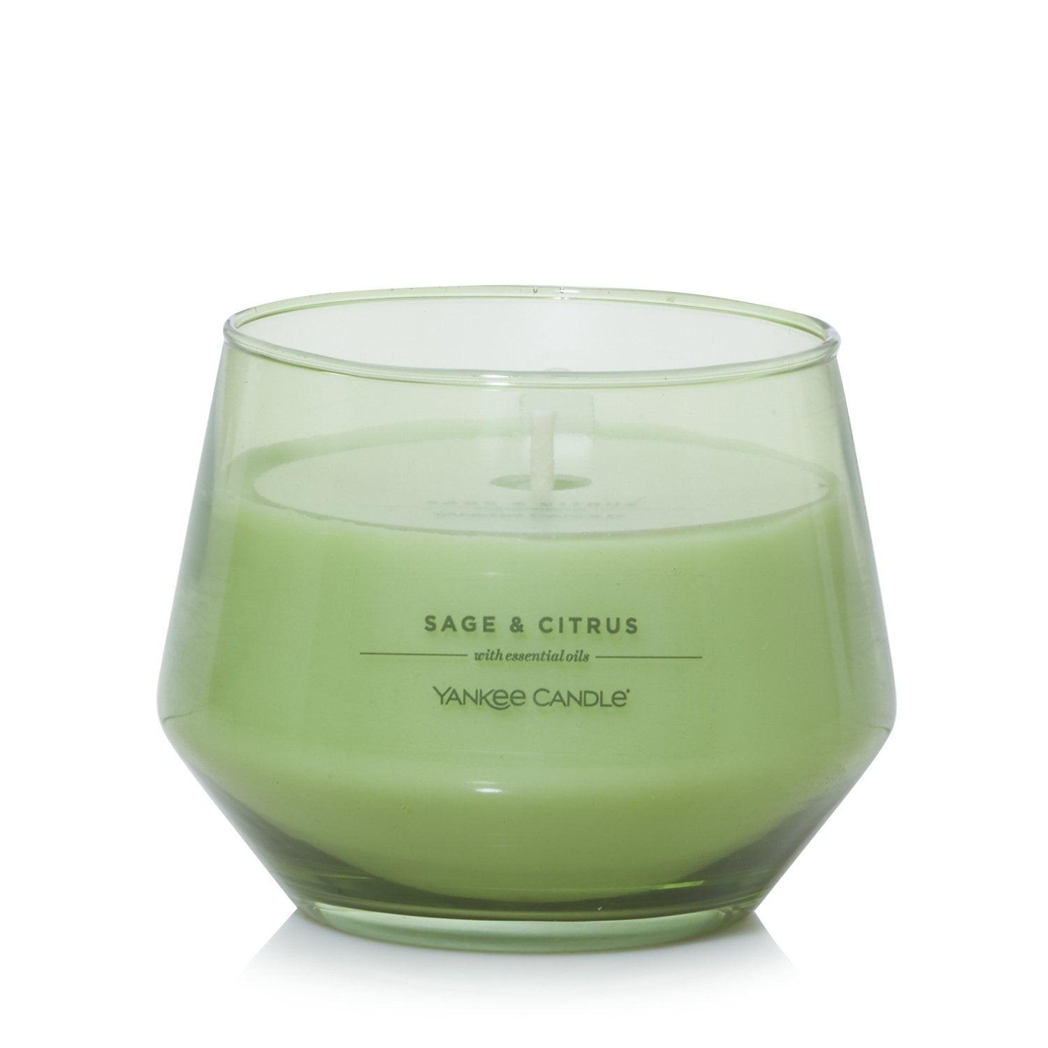 Green Soy Sage & Citrus Scented Candle, 10 oz