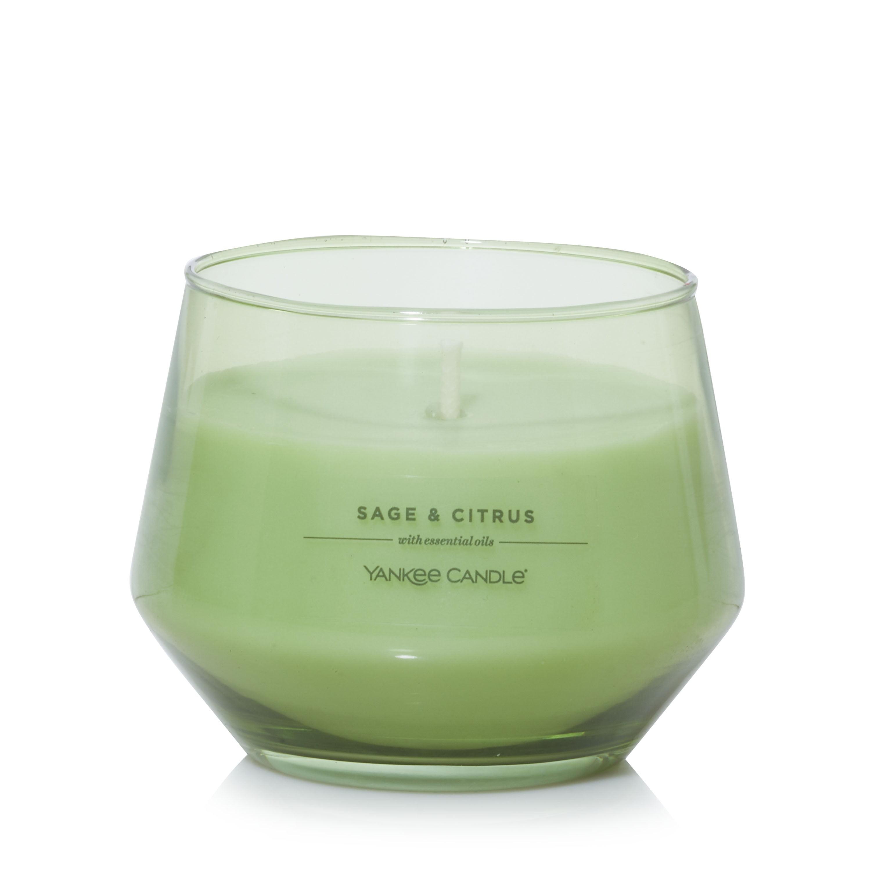 Green Soy Sage & Citrus Scented Candle, 10 oz