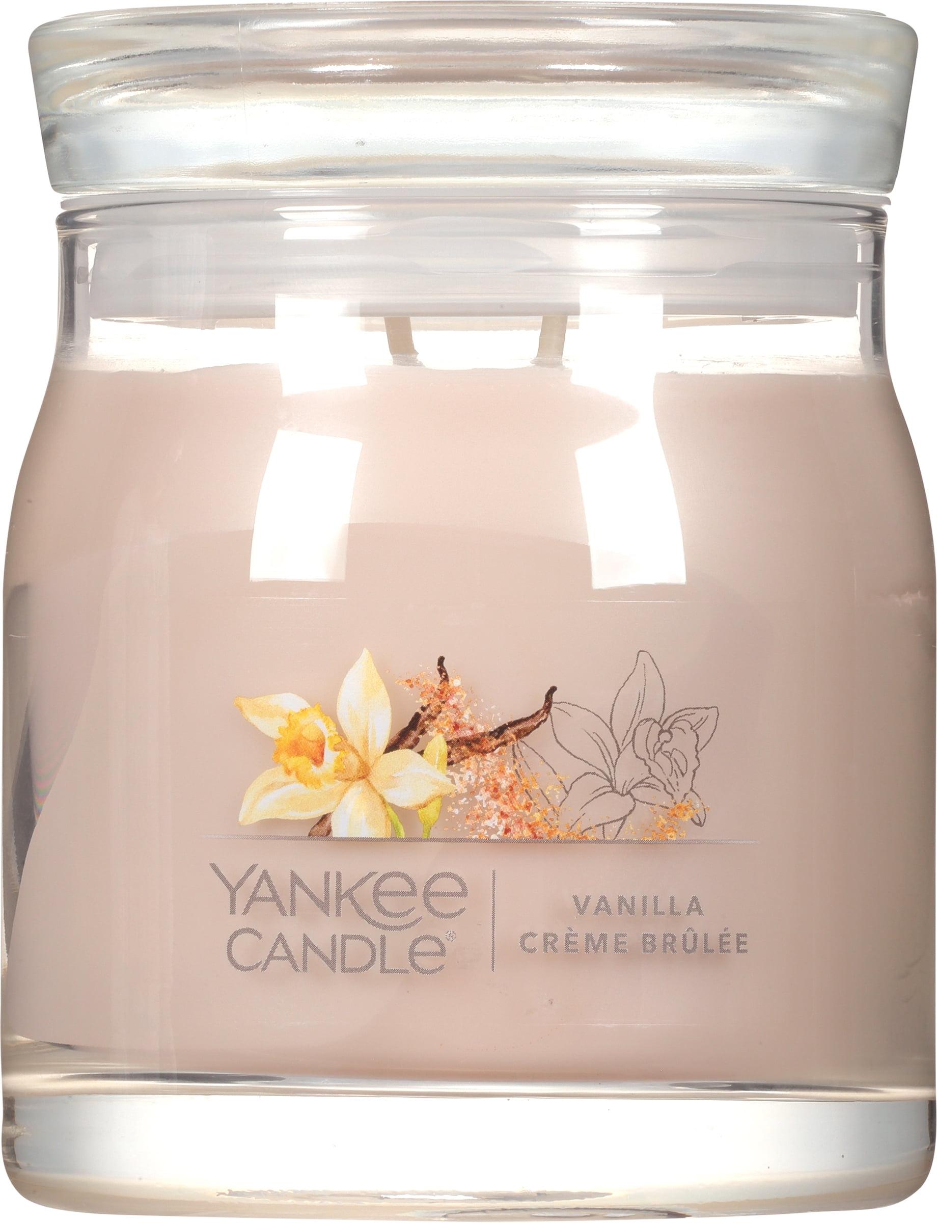 Signature Vanilla Crème Brulée Scented Jar Candle