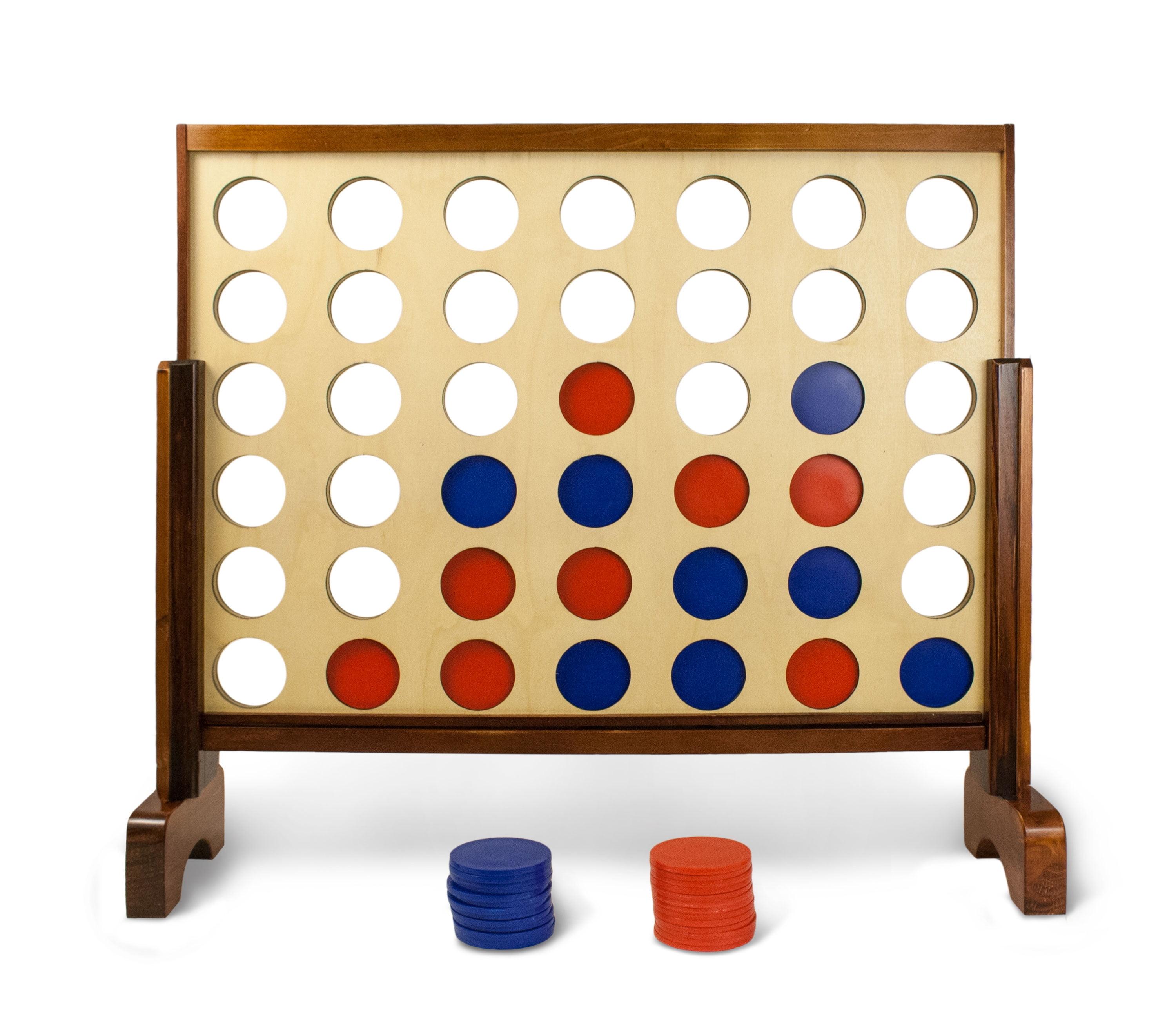 Yard Games Giant Four In A Row Game Set with Carrying Case & Reviews | Wayfair
