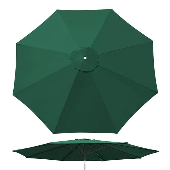 Arlmont & Co. 10ft Patio Umbrella Canopy Top Cover Replacement Fits 8 Ribs (canopy Only)