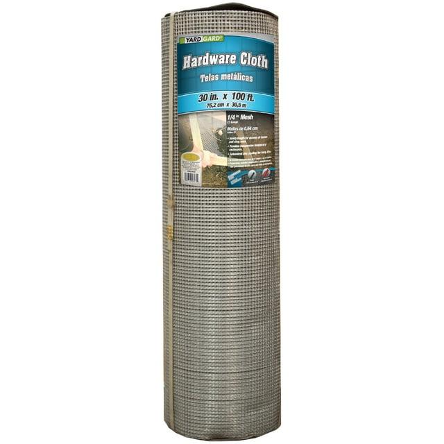 Yardgard 308249B 23 Gauge 0.25 in. Mesh 2.5 x 100 ft. Galvanized Hardware Cloth