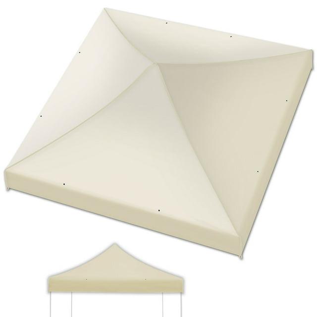 Yardgrow Replacement Canopy for 10'x10' Ez POP UP Tent Instant Gazebo Polyester Cover ONLY(Frame is not Included)