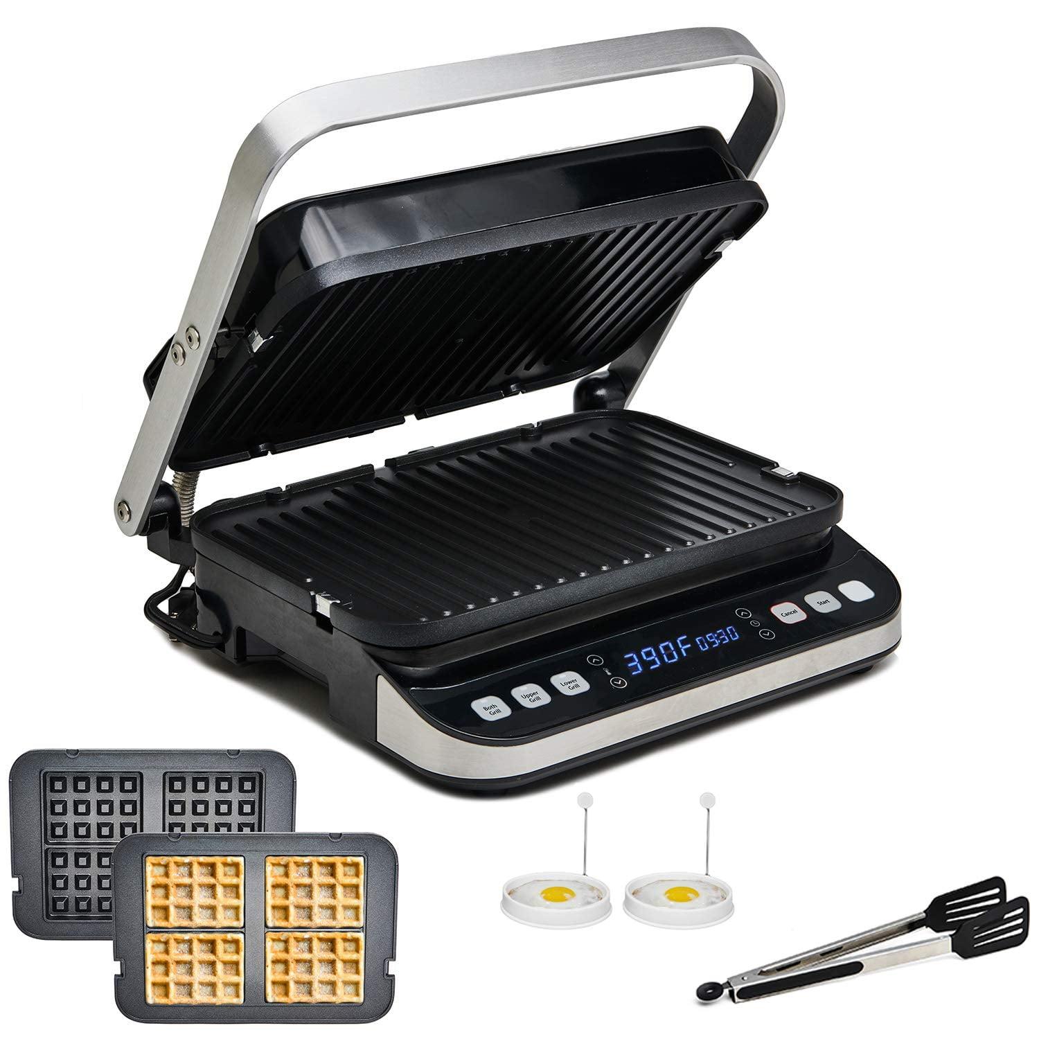 Yedi Houseware Yedi Total Package 6-in-1 Digital Indoor Grill and Waffle Maker | Wayfair