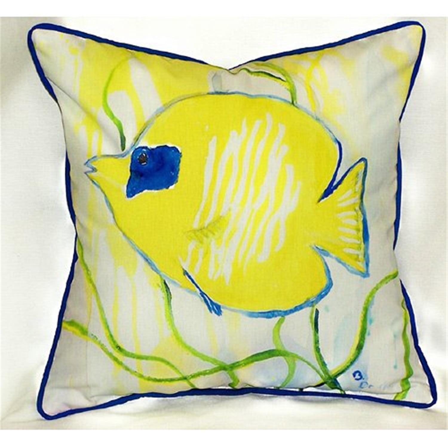 Betsy Drake Interiors Tang Indoor/Outdoor Throw Pillow