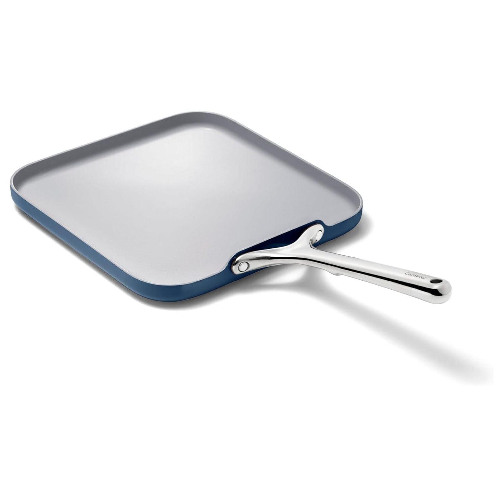 Caraway Home 11.02" Nonstick Square Flat Griddle Fry Pan