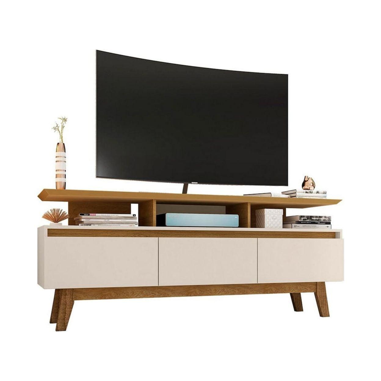 Yonkers TV Stand for TVs up to 60" - Manhattan Comfort