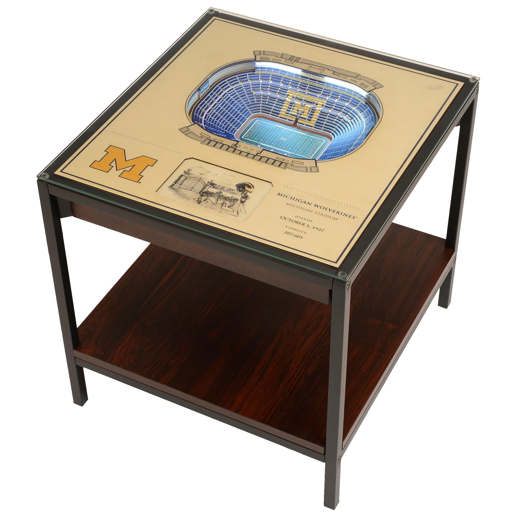 YouTheFan NCAA 4 Legs End Table with Storage & Reviews | Wayfair