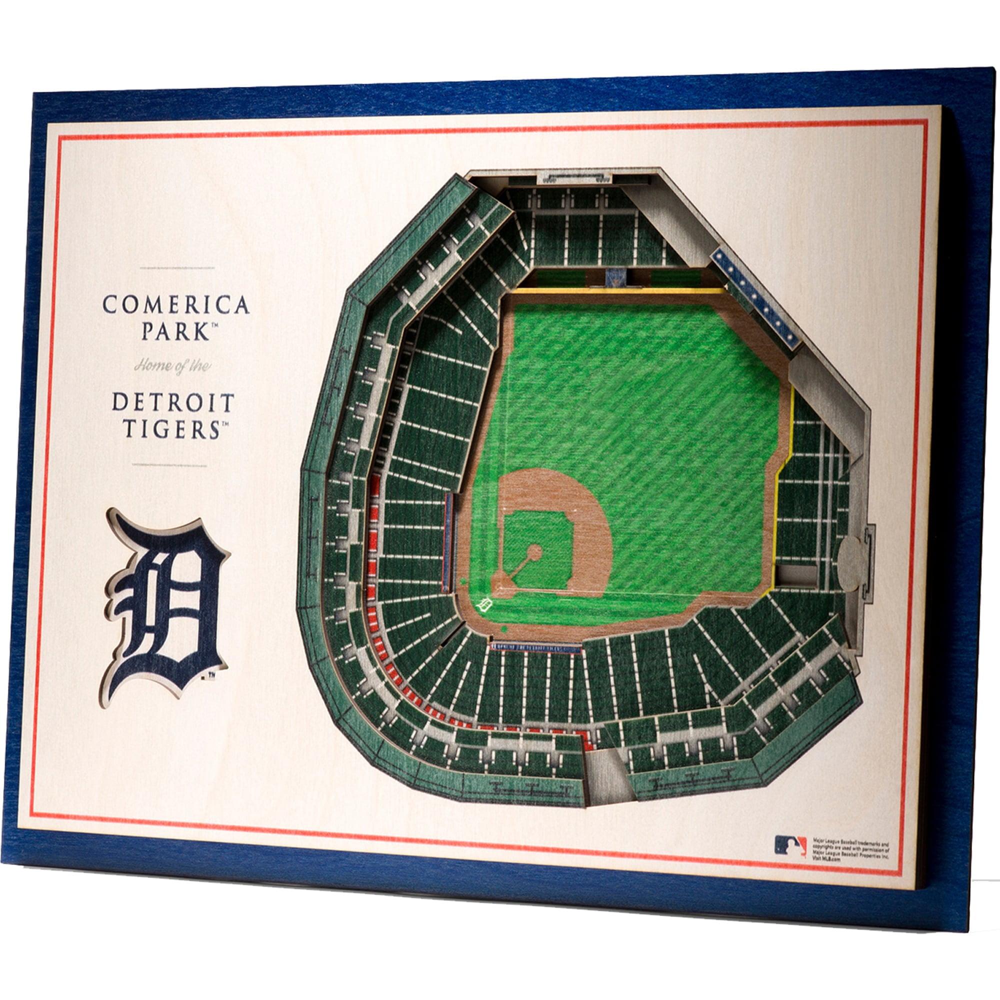 MLB 5-Layer StadiumViews 3D Wall Art