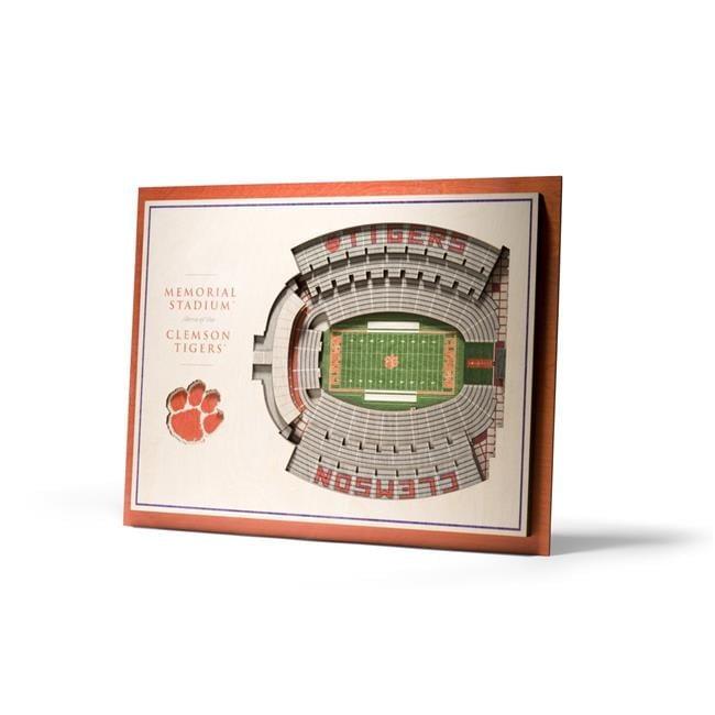 YouTheFan NCAA 5-Layer StadiumViews 3D Wall Art & Reviews | Wayfair