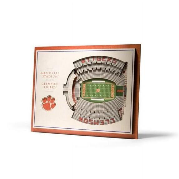 YouTheFan NCAA 5-Layer StadiumViews 3D Wall Art & Reviews | Wayfair