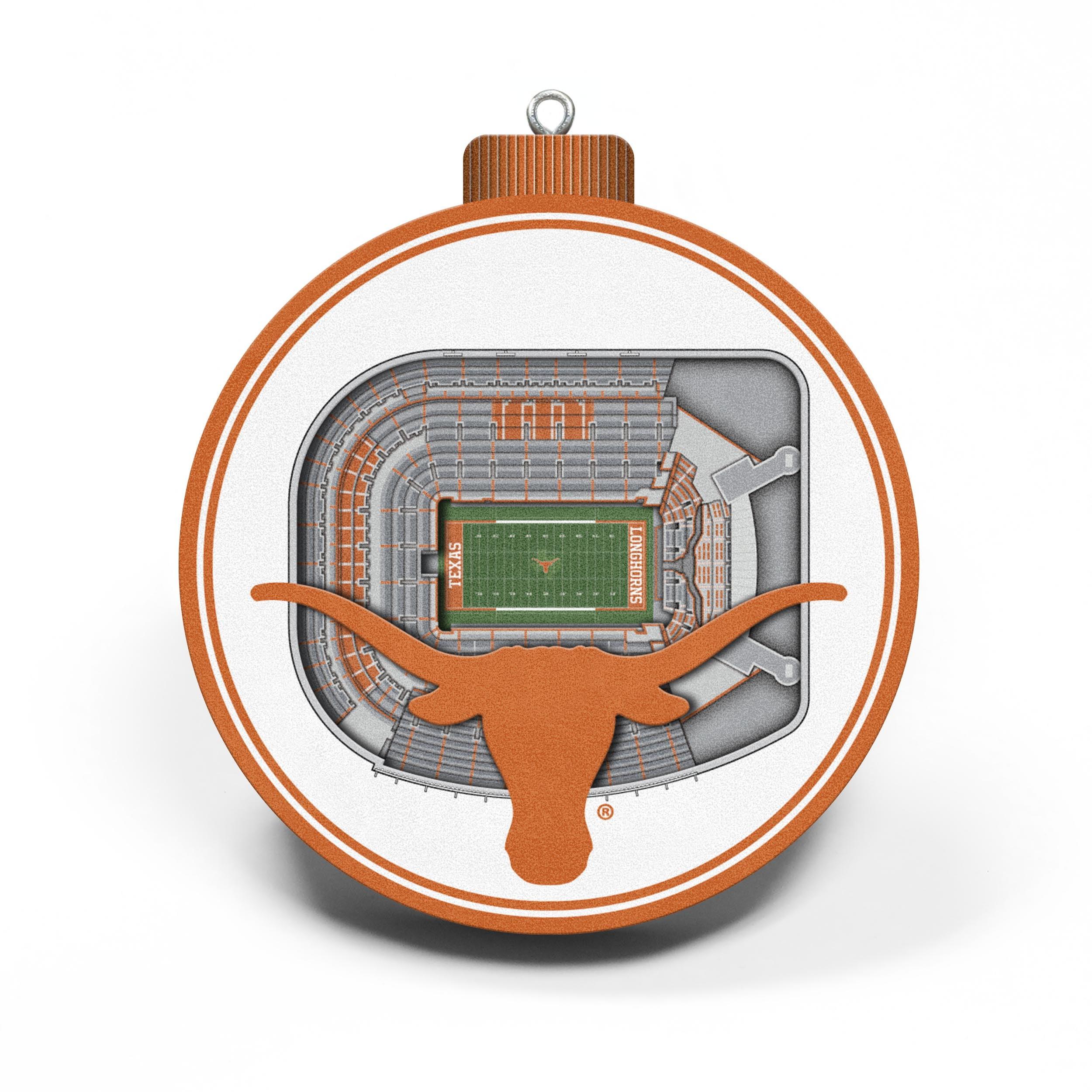 YouTheFan Wood Sports Holiday Shaped Ornament