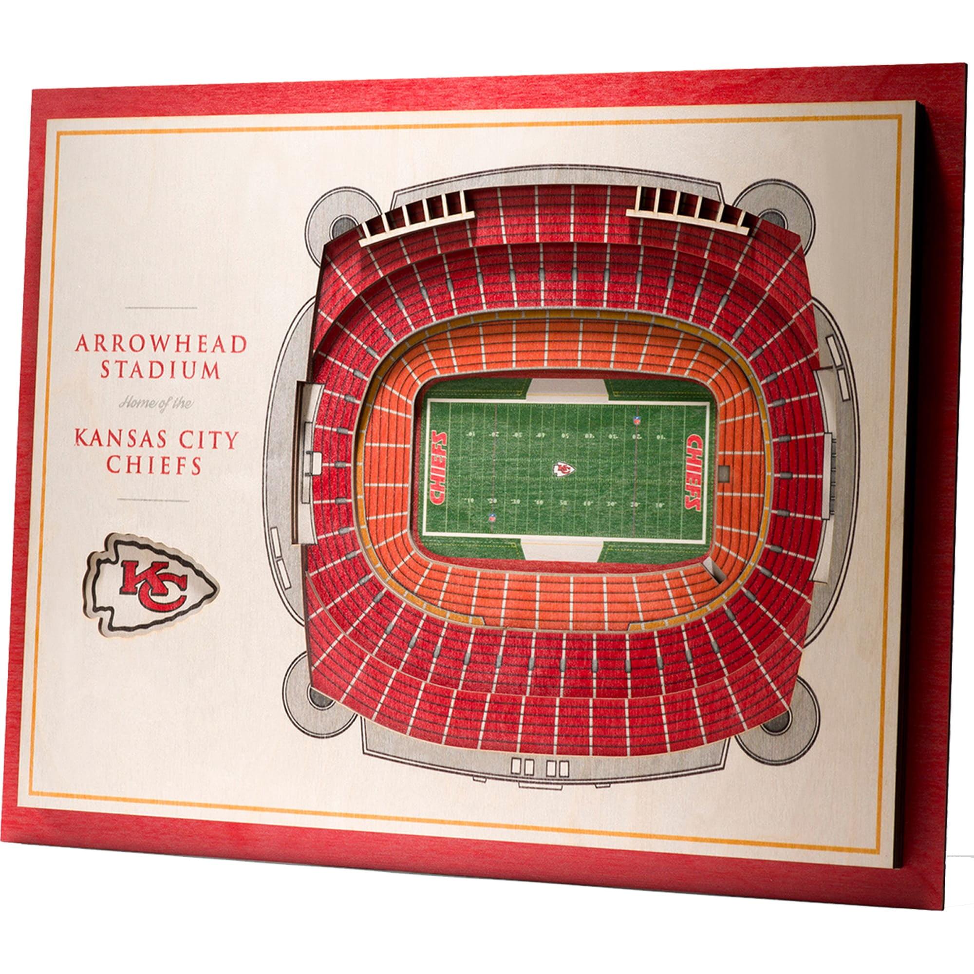 YouTheFan NFL 5-Layer Stadiumview Wall Art