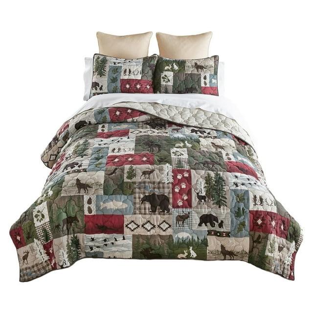 Donna Sharp Montana Forest Quilted Quilt Set