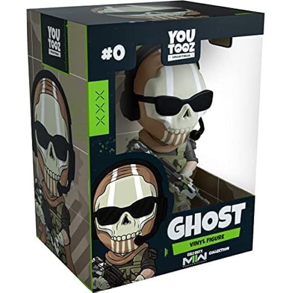 Youtooz Ghost 4.6" Vinyl Figure, Official Licensed Collectible Ghost from Call of Duty: Modern Warfare 2, Video Game Figure by Youtooz Modern Warfare 2 Collection