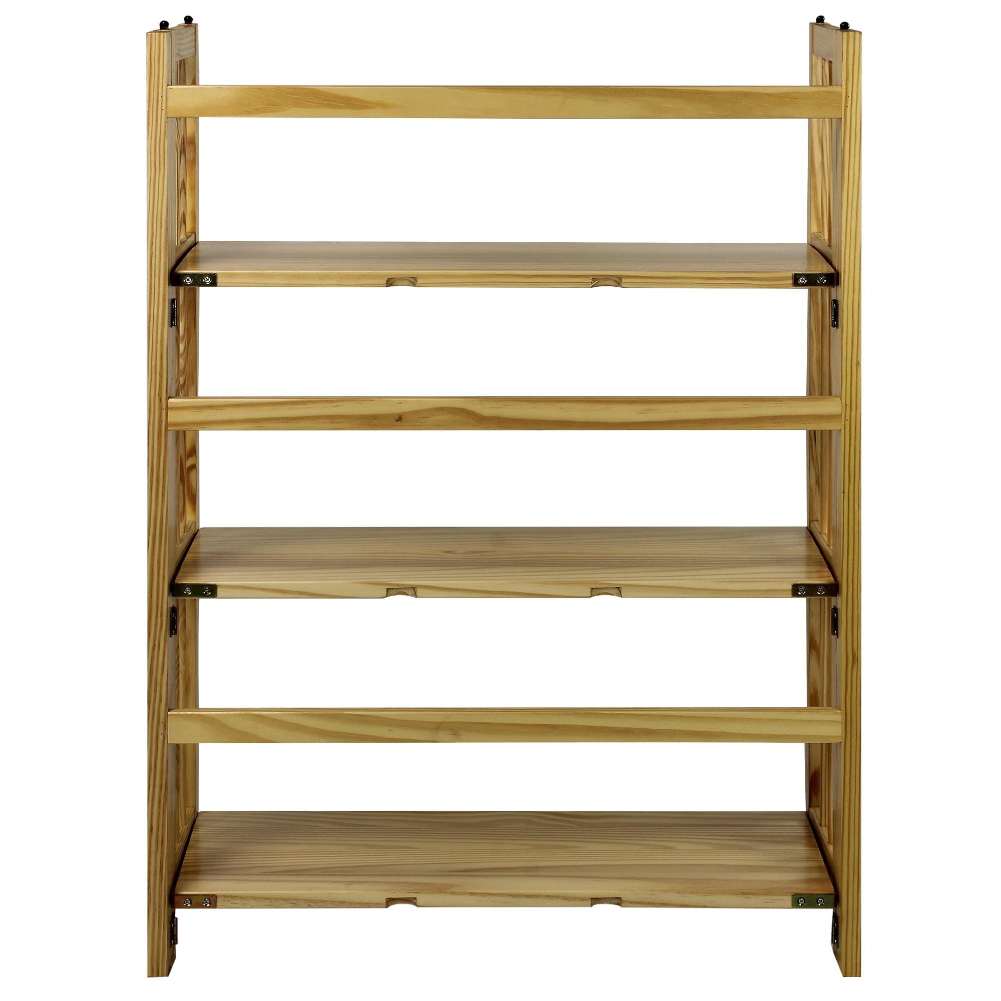 Yu Shan CO USA Ltd 330-20 3 Tier Folding Bookcase  Natural