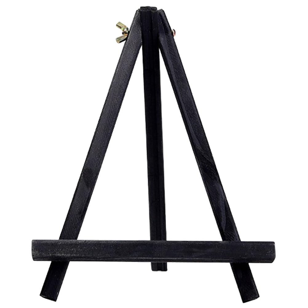 16" Black Pine Wood Tabletop Display Easel