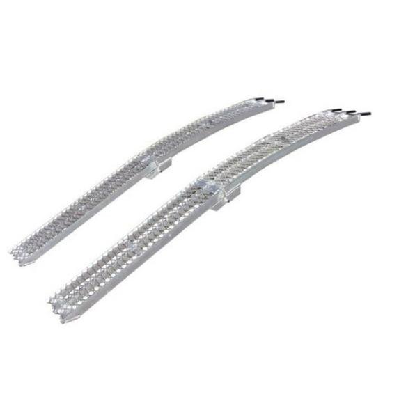 Yutrax TX107 XL Folding Arch Ramps - Pair - 12in.x89in. Open, 12in.x44.5in. Closed