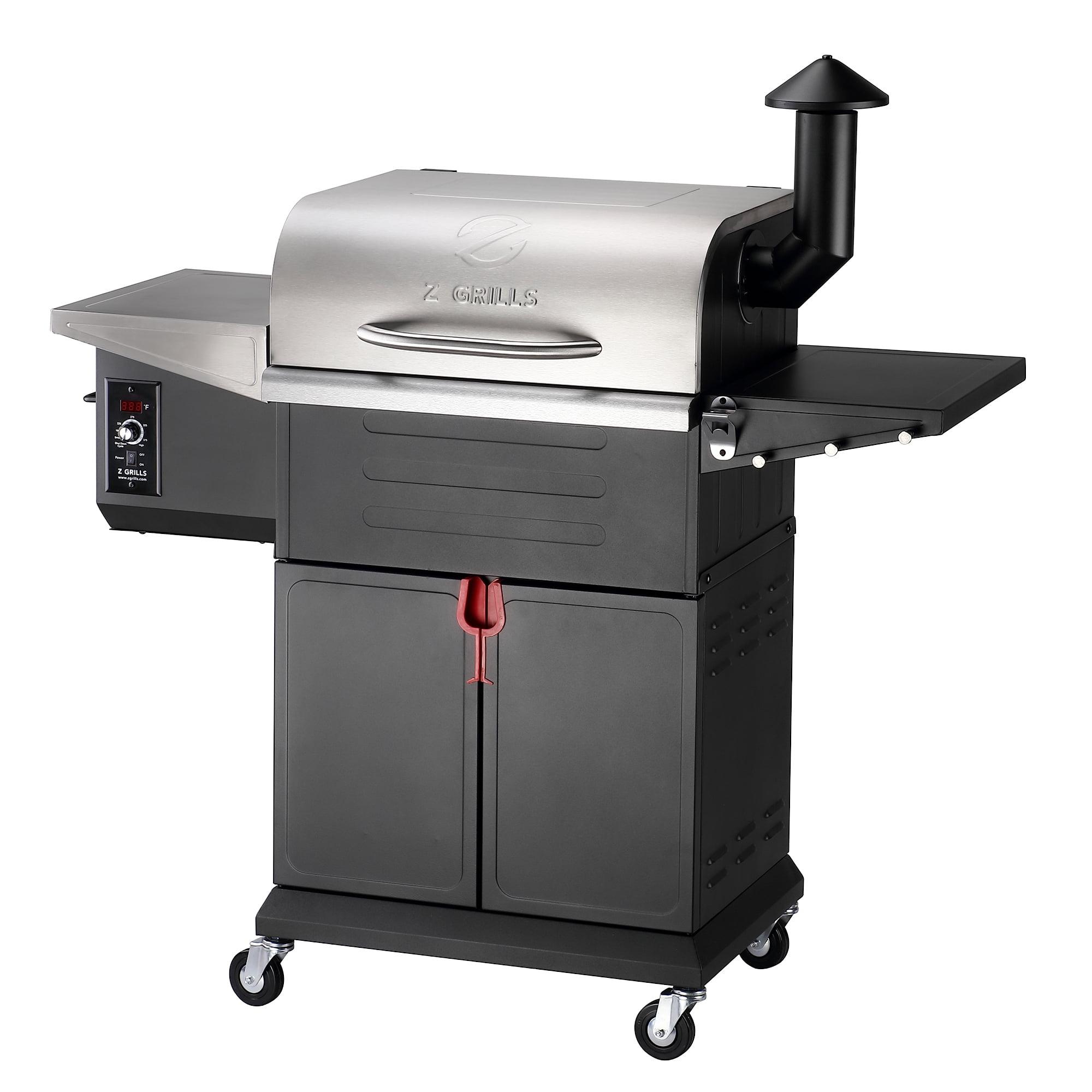 Z GRILLS Upgraded Wood Pellet Grill with PID Controller, 8-in-1, 572 sq in Cooking Area