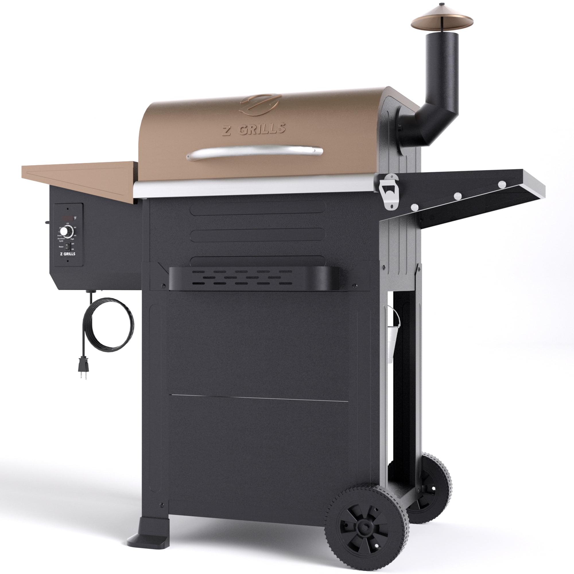 ZPG-6002B Wood Pellet Grill BBQ Smoker Digital Control - Brown - Z Grills