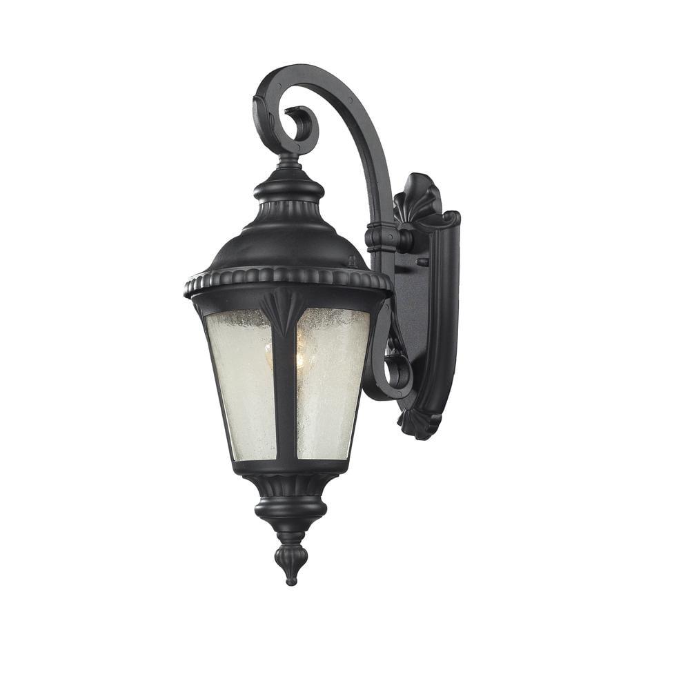 Z-Lite Talbot 1 - Light Post Light in  Black