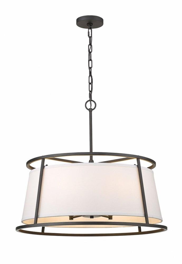 Z-Lite Lenyx 6 - Light Chandelier in  Iron Ore