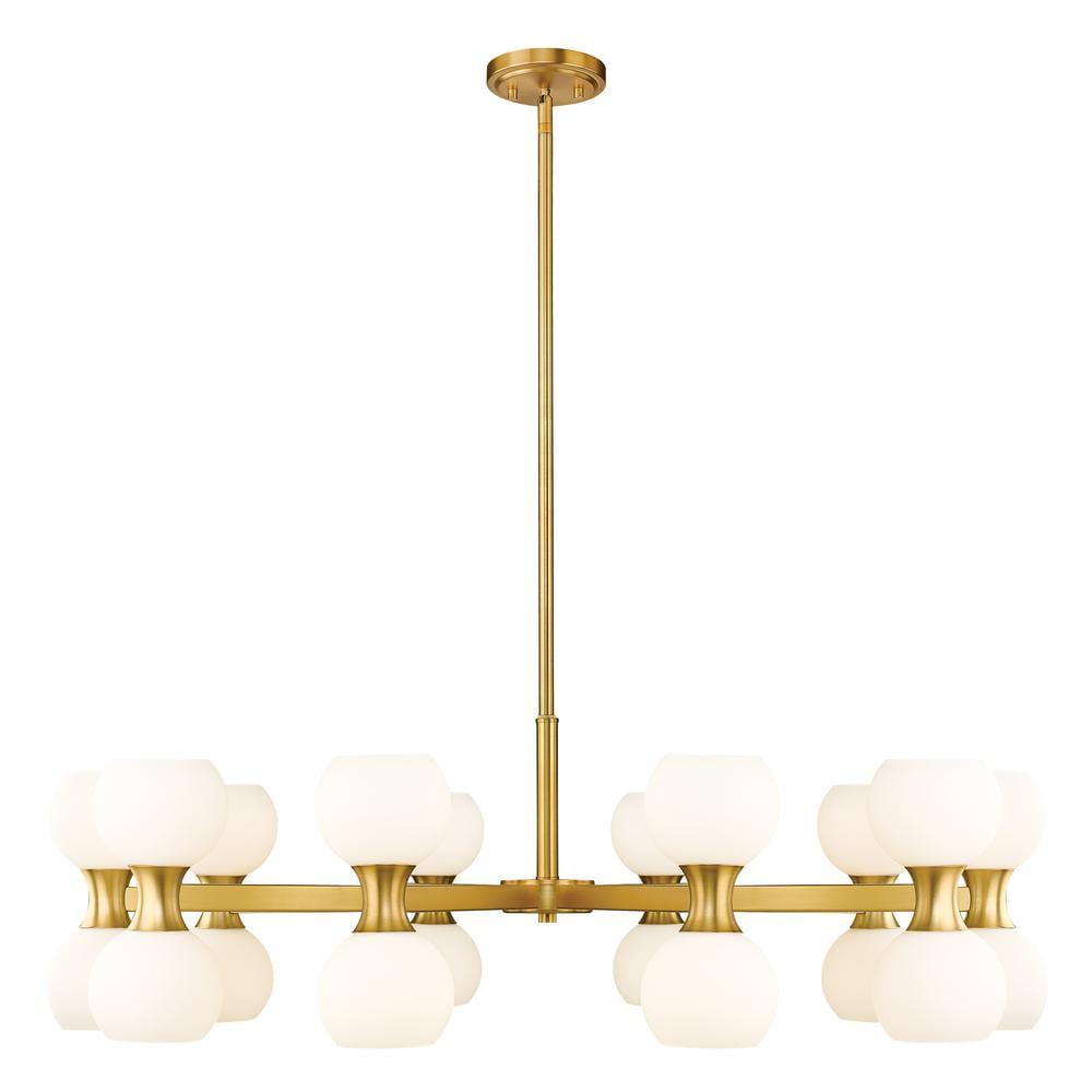 Z-Lite Artemis 20 - Light Chandelier in  Modern Gold