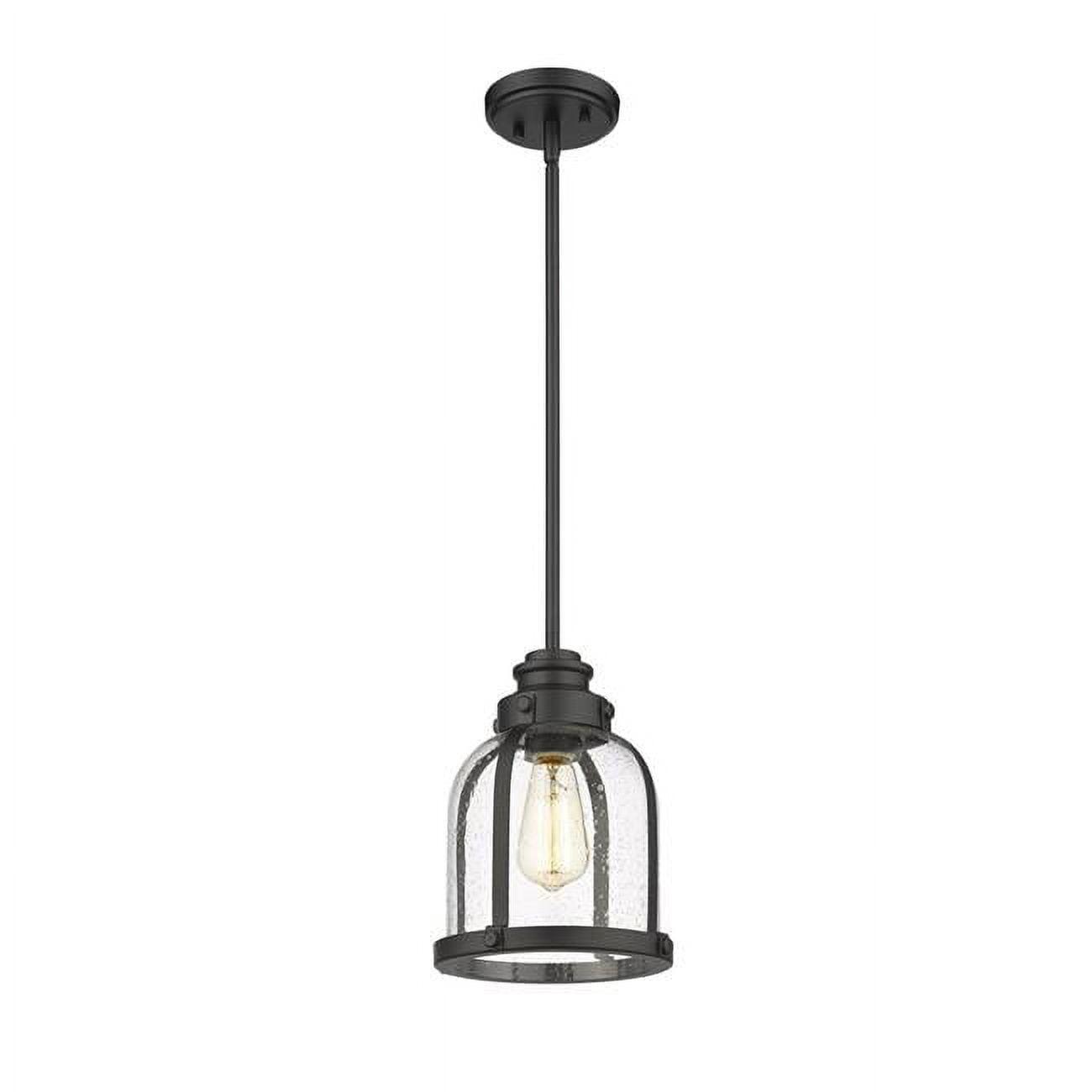 Z-Lite Burren 1 - Light Pendant in  Matte Black