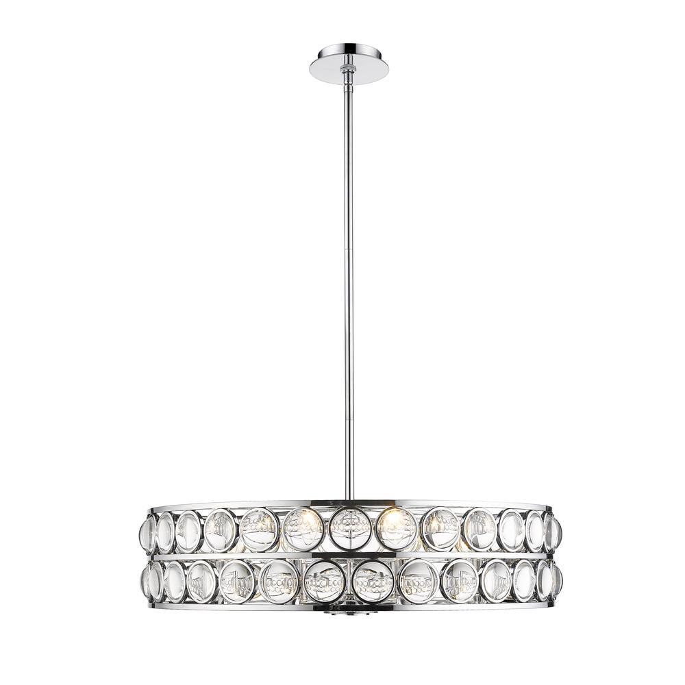 Z-Lite Viviana 7 - Light Chandelier in  Rubbed Brass