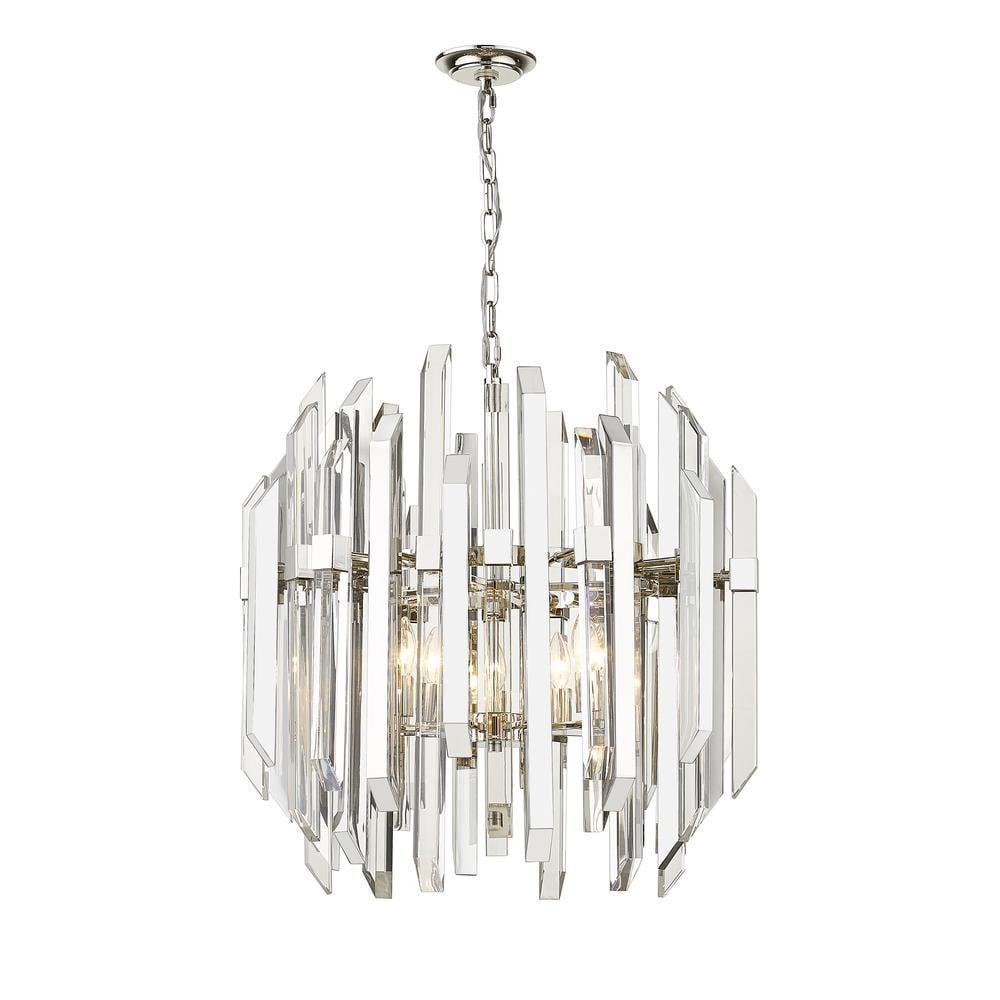 Z-Lite Viviana 4 - Light Chandelier in  Rubbed Brass