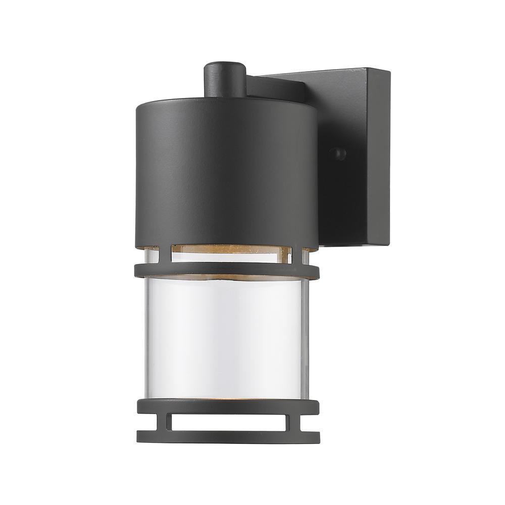 Z-Lite Barwick 1 - Light Lantern in  Black