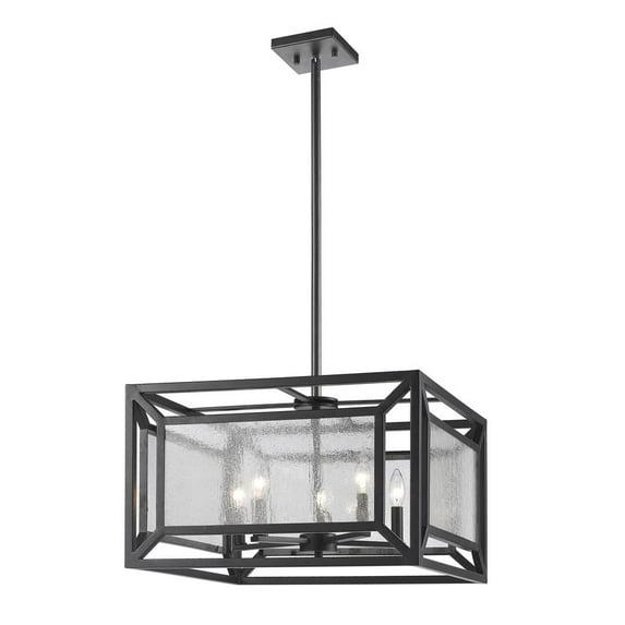 Z-Lite Barwick 1 - Light Lantern in Black