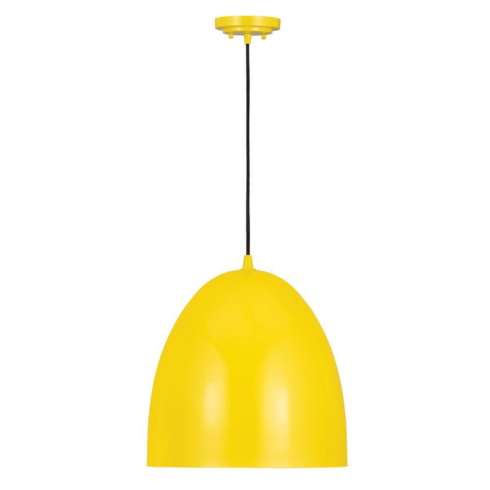 Z-Lite 6012P19 Z Studio Dome Pendant 3 Light 19" Wide Pendant - Yellow