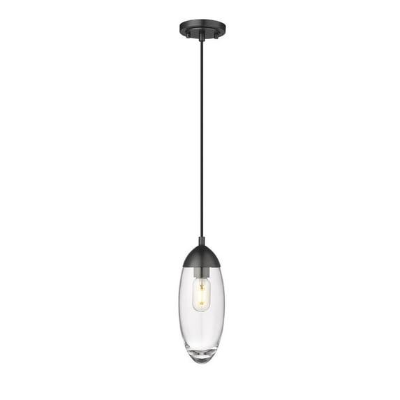 Z-Lite Arden 1 - Light Pendant in  Matte Black